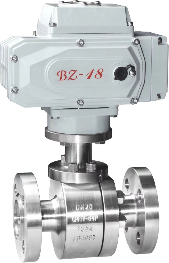 Electric Forged Stainless Steel Ball Valve